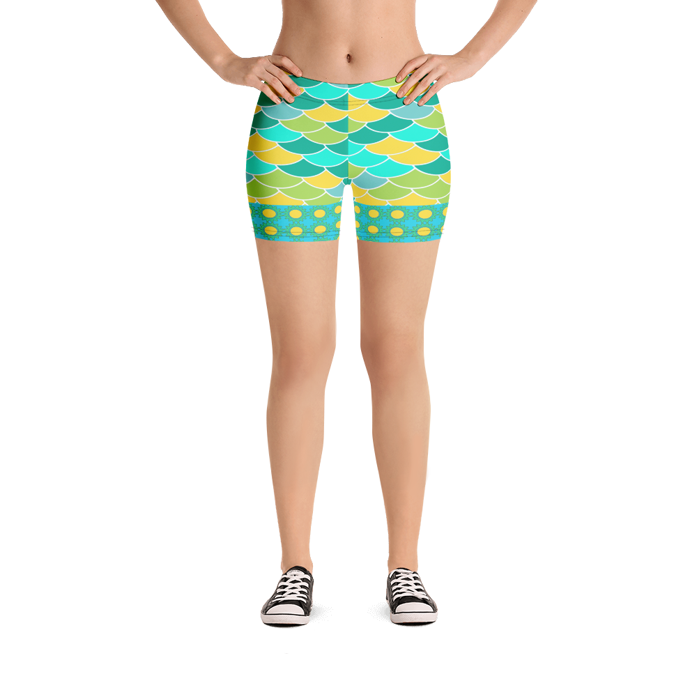 Green Bayou Shell Shorts