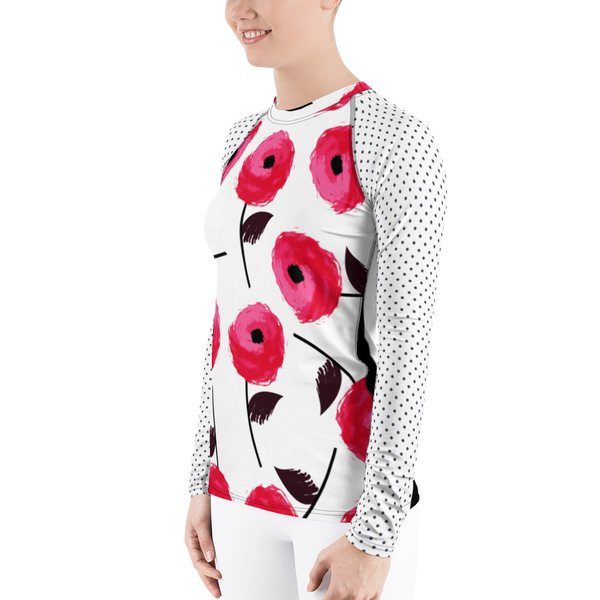 Regatta Stripe Floral Rash Guard – Club Bedlam