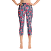 Miranda Poppy Stripe Yoga Capris