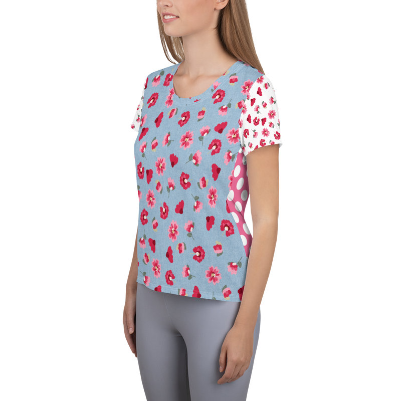 Bubbly Blossom Athletic Top