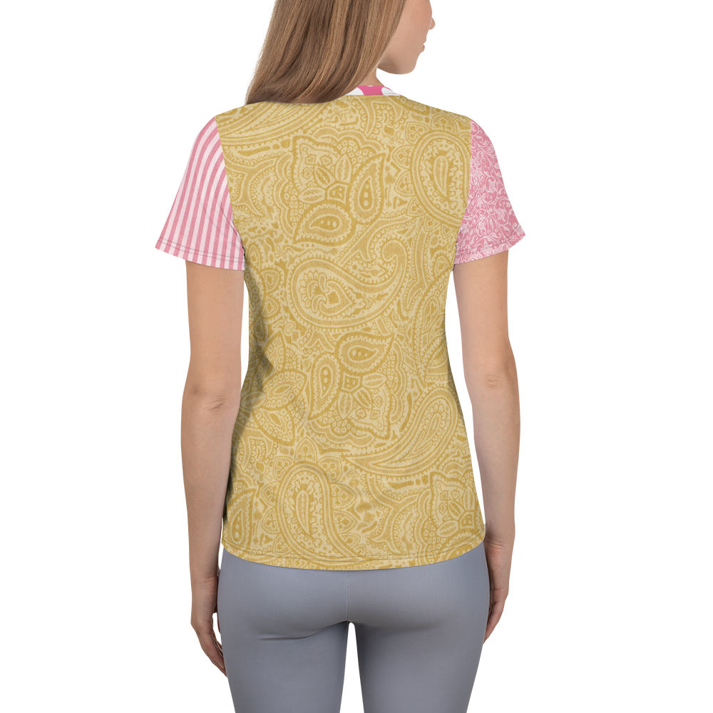 Rose Gold Dot Athletic Top