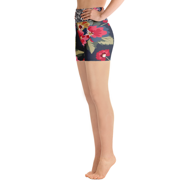Miranda Floral Yoga Shorts