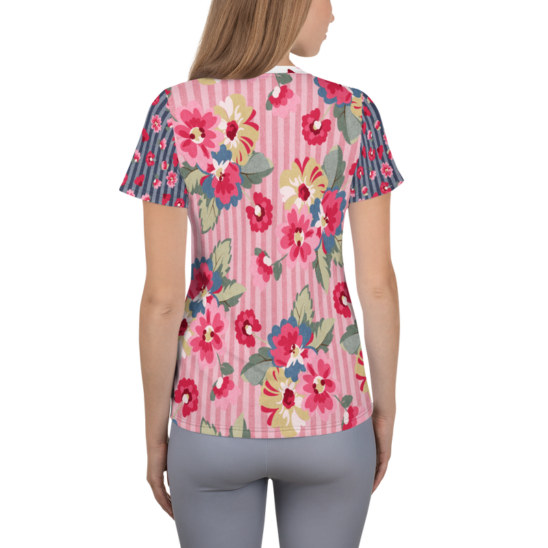 Bubbly Floral Athletic Top